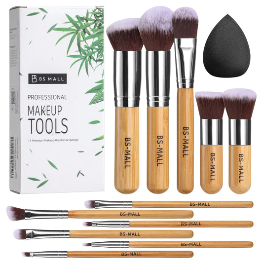 Bambo Makeup Brush Set 11Pcs